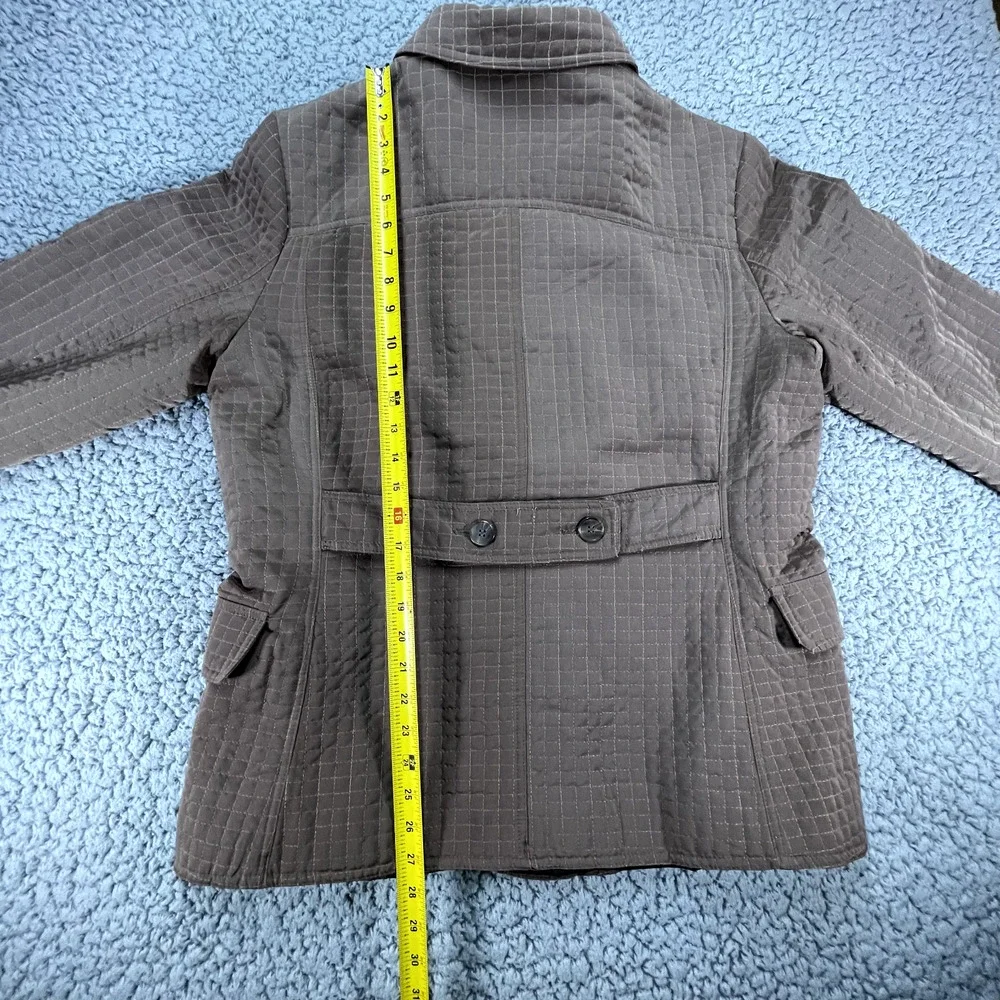 Alaska Frontier Quilted Jacket Womens XL Brown Chore Coat Outdoor Classy